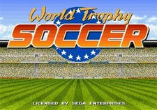 World Trophy Soccer - Sega Genesis Game Complete