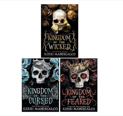 Kingdom of the Wicked Series 3 Books Collection Set By Kerri Maniscal