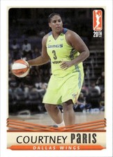 2016 Rittenhouse WNBA #30 Courtney Paris