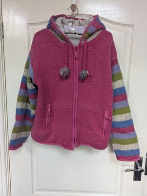 Pachamama schöne helle Strickjacke Größe S