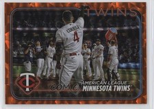 2024 Topps Series 2 Orange Foil /299 Minnesota Twins #692 1cx3