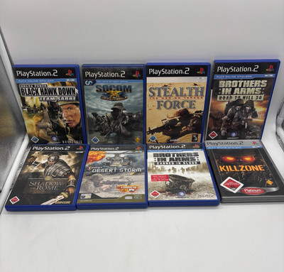 PS2 Playstation 2 - Spiele Konvolut - 8 Spiele - Spiele Paket - Klassiker