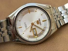 Vintage Seiko 5 Automatic White Dial Japan Spare/Repair (496)
