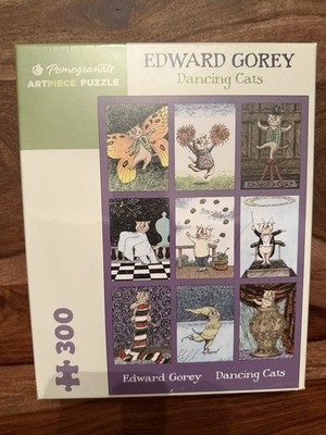 ジグソーパズル Edward Gorey Dancing Cats 300ピース エドワード