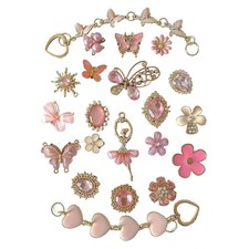 Womens Fashion Cute Designer Bling Shoe Charms Gifts Teens Kids Boys Girls