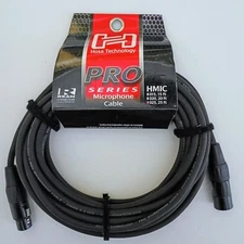 Hosa HMIC-025 (25ft) 25' Pro Series Microphone Cable Silver REAN Neutrik XLR New