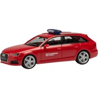 Herpa 096386 Audi A4 Avant Kommandofahrzeug „Feuerwehr Stolberg“ H0 + Neu