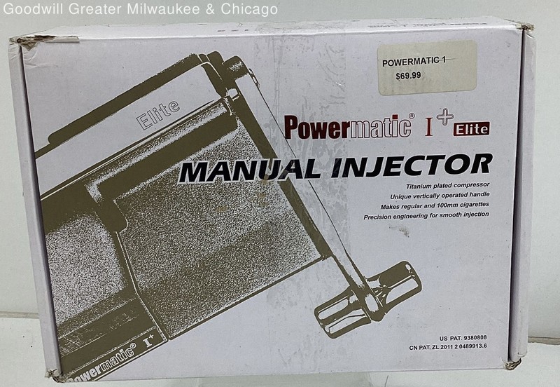 Powermatic I+ Elite Manual Cigarette Injector