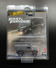 Hot Wheels Premium Fast & Furious Land Rover Defender 110 Black 1:64 Diecast