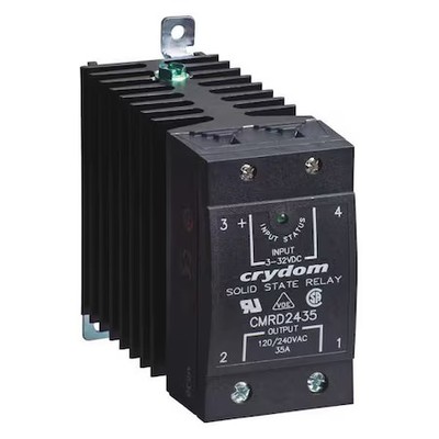 Crydom Cmrd4865 Solid State Relay, 1 Phase, Cage Type, Din Rail, Scr