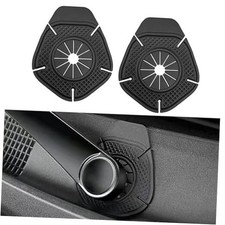 2PCS Car Wiper Hole Protective Cover, Silicone Wiper Arm Bottom black