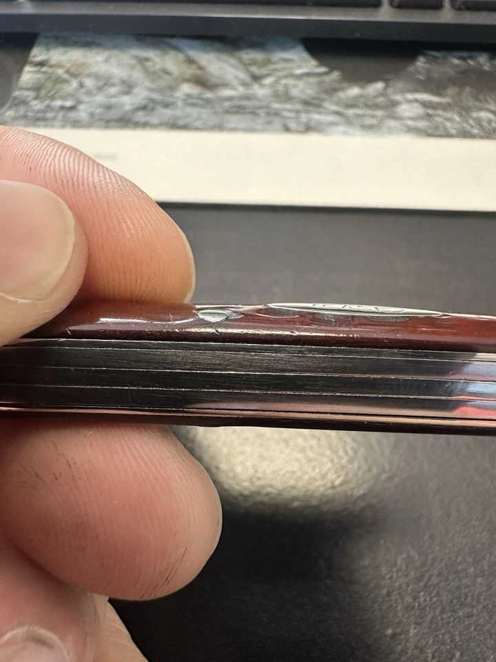 Fondo de caja vintage XX 1940-1964 Redbone Congress.  ¡Bonito usuario o coleccionista! Foto 3 de 4