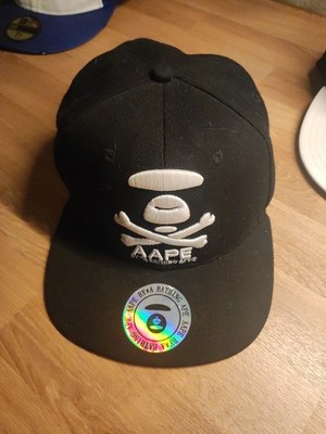 Aape by A Bathing Ape Baseball Cap Black