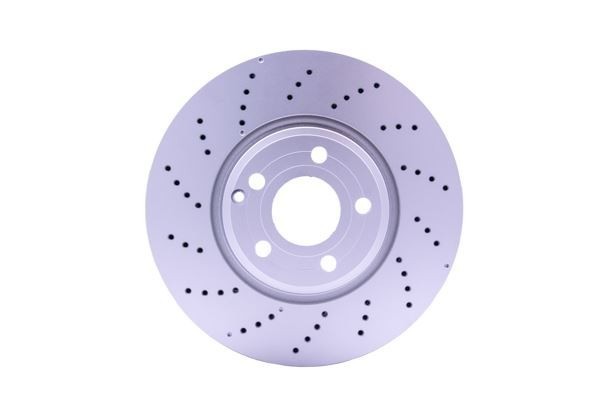 Hella Bremsscheiben Set Vorne 55777PRO_HC FüR MERCEDES-BENZ CLS OEM-image