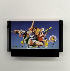 Konami Hyper Sports Famicom Software Fbs10