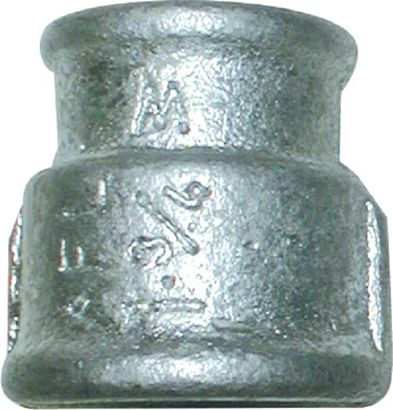Galvanised BSP Reducing Socket F/F Fitting, From 1 1/4" up to 2"