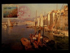 FRANCE PREMIER JOUR FDC YVERT 2733   LE PORT DE TOULON  2,50+0,60F  TOULON  1991