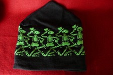 100 wool beanie ski hat Moriarty of Stowe Grateful Dead new old stock Hand made