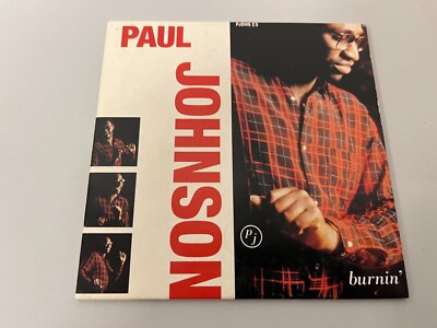 Paul Johnson   Burnin' - CD Single   1988