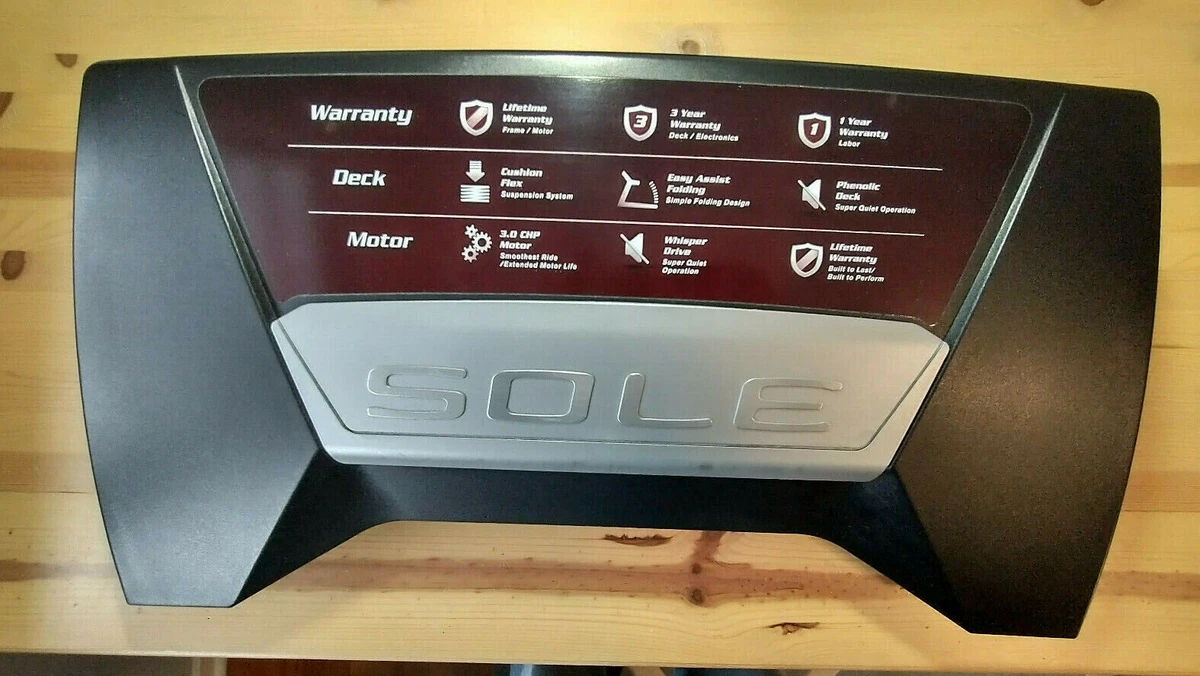 Sole f63 treadmill warranty sales