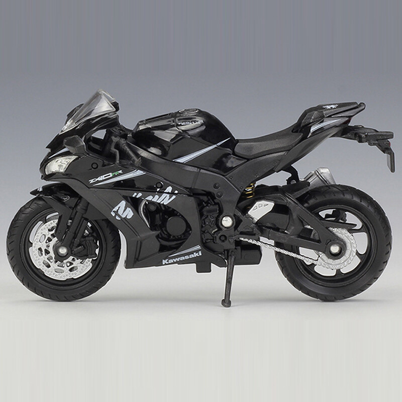 Toys① 1:18 Kawasaki Ninja ZX10-RR Motorcycle Model Diecast Toy Cars