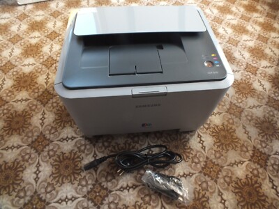 Samsung Farb Laserdrucker Clp 310 Colour Printer mit Patrone DRUCKER mit Tonner