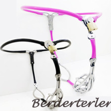 Male Stainless Steel Invisible Chastity Belt Hollow Out Summer Cage Underwear
