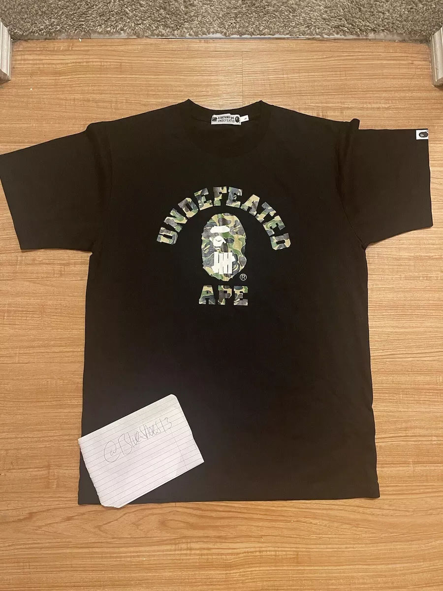 BAPE UNDEFEATED T SHIRT L