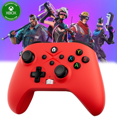 Wired Controller Für Microsoft Xbox One,Series S,PC Steam 11/10/7 Gamepad -Rot