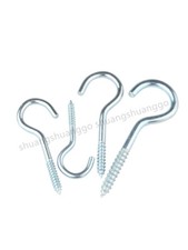 Galvanized Steel Eye Hooks Eye Bolts Self Tapping Screws 3# 4# 5# 6# 8# 10# 14#