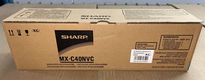 Genuine Sharp MXC40NVC / MX-C40NVC Cyan Developer Cartridge for DX-C310/C311