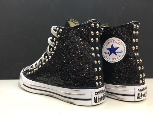 Converse Alte con Bandane Rosse Bianche e Nere | Spedizione GRATIS – Racoon  Lab