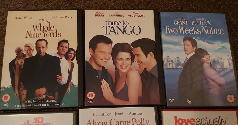 Ladies Rom Com DVDs 6 DVDs Love Actually, Three To Tango, Whole Nine Yards - Image 2 of 4