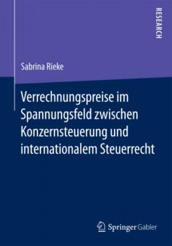 Thumbnail - Verrechnungspreise Spannungsfeld Zwischen Konzernsteuerung Und