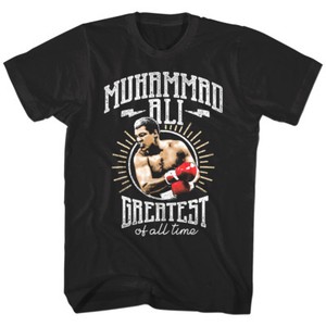 Details About Muhammad Ali Greatest Of All Time Boxing Legend Mens T Shirt Cartoon Fighter - 