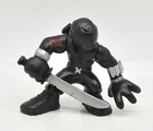 GI Joe Combat Heroes Snake Eyes Version 3 Loose 2.25" Action Figure Hasbro 2009