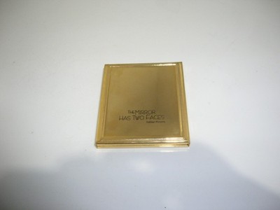 BARBRA STREISAND PROMO MIRROR COMPACT 1996 VINTAGE MIRROR HAS 2 FACES