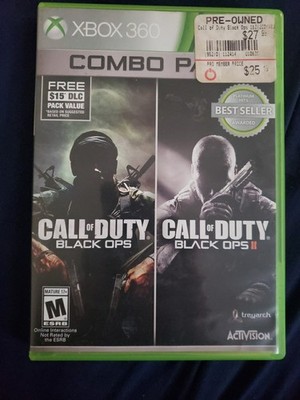 Call of Duty Black Ops 1 and 2 Combo Pack Xbox 360