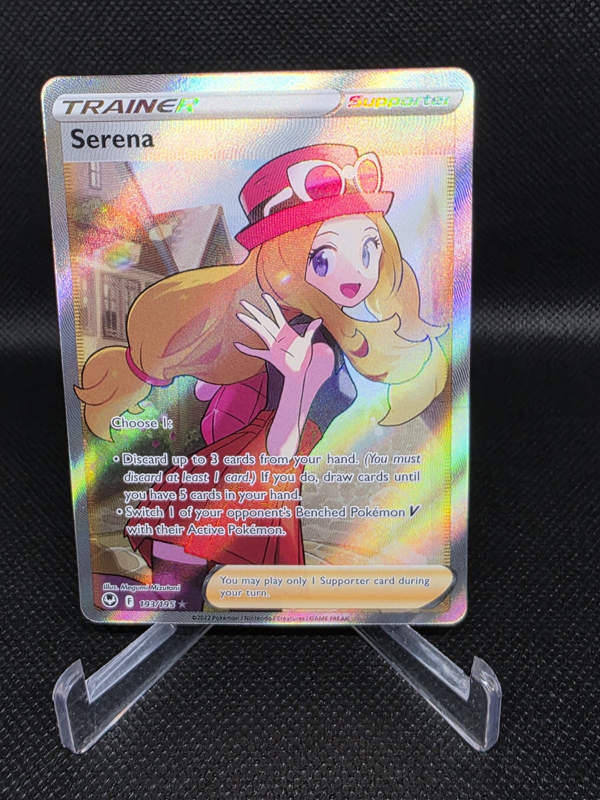 Pokemon TCG - Serena (Full Art) - SWSH12: Silver Tempest 193/195 Ultra Rare Holo