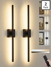 NEW - 8000mAh Rechargeable Cordless Wall Sconce Set of 2 Dimmable