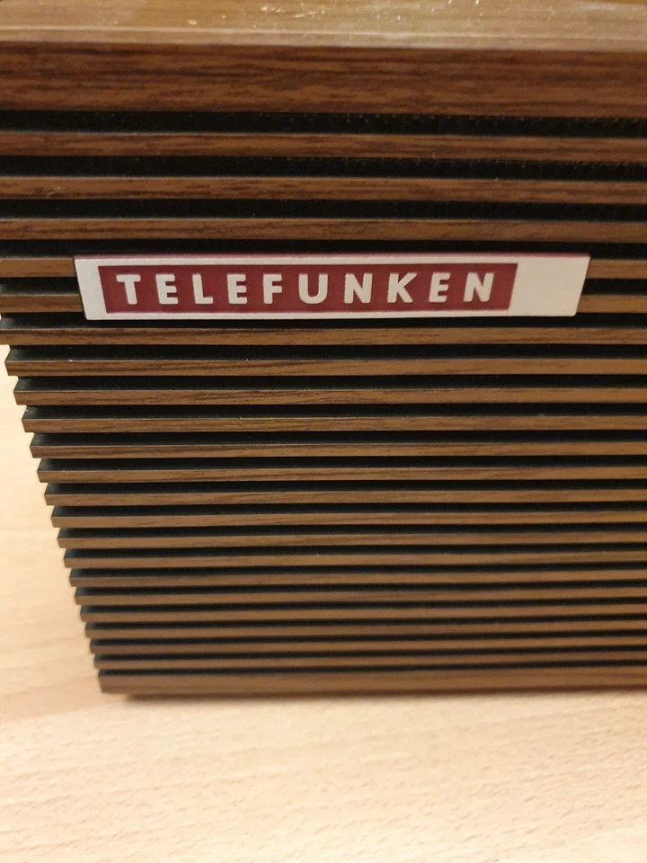 Telefunken Andante 101 MW Am UKW FM Radio Netzbetrieb Braun ,True Vintage, Top ! - Bild 4 von 4