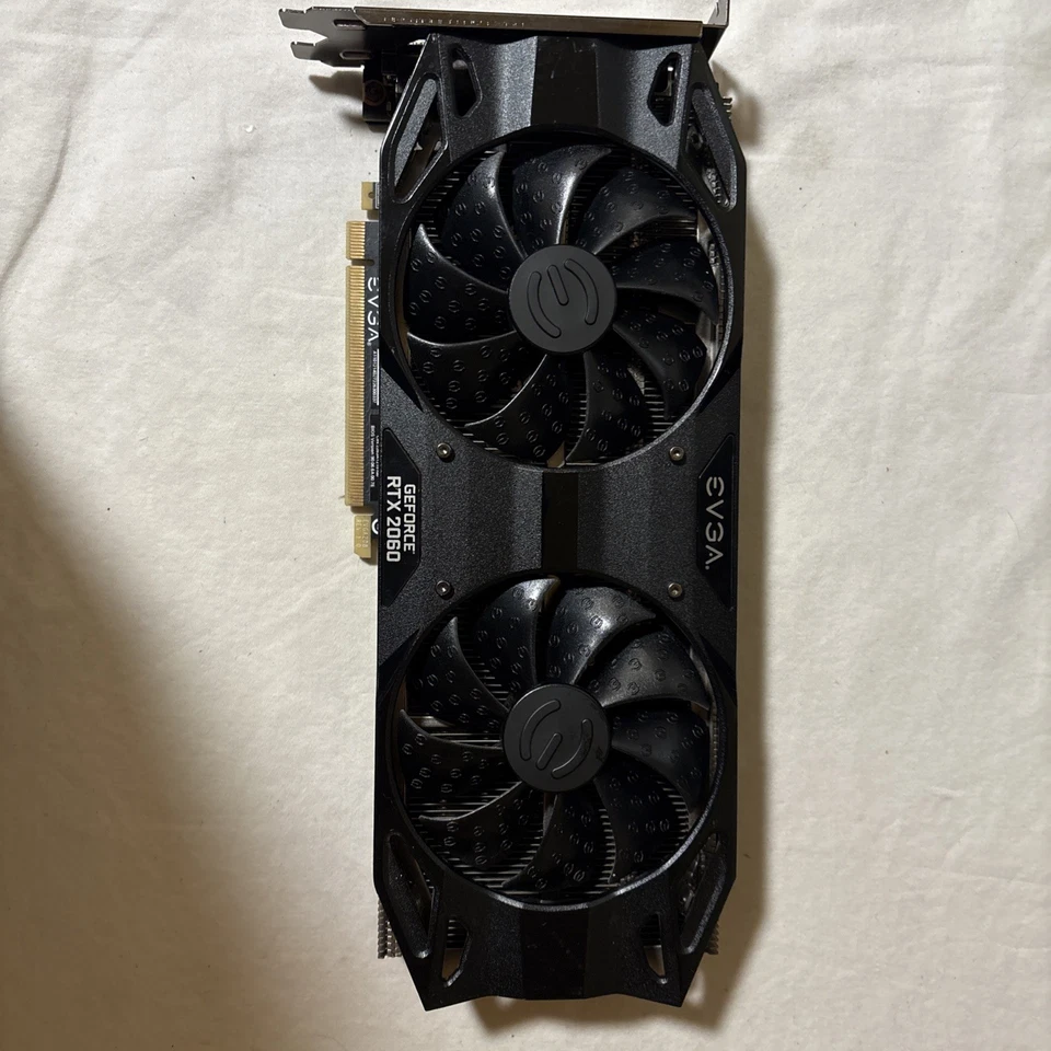 OEM - EVGA GeForce RTX 2060 12GB (12G-P4-2263-KR) GDDR6 Graphics Card - TESTED - Image 2 of 4