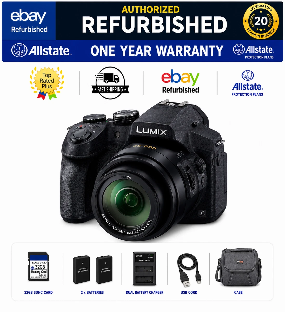 Panasonic Lumix DMC-FZ300 Digital Cameras for Sale - Shop New