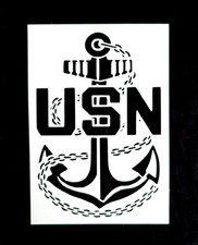 U.S. Navy Chief Reusable Stencil