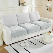 Couch Cushion Covers Individual Large Super Stretch Chenille (Softer Version)...