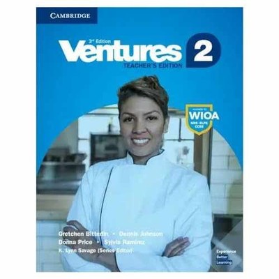 Ventures Level 2 - Paperback, by Bitterlin Gretchen; Johnson - Very Good z