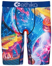 Ethika Carnie Men’s Size S (28-30) Space Multicolor Underwear BoxerBriefs
