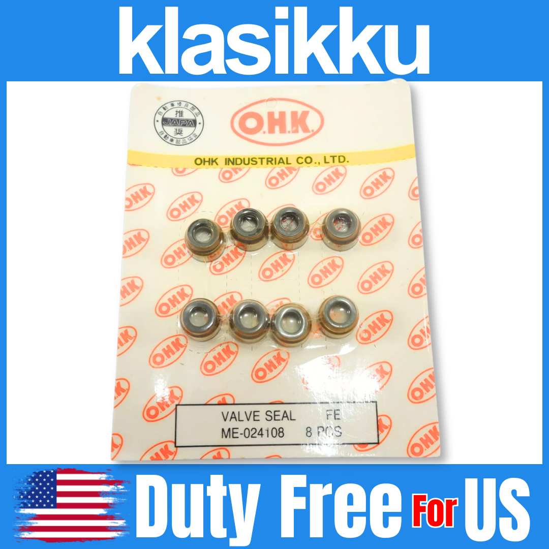 for Mitsubishi Canter Valve Stem Seals 8pc 4D30 4D31 4D32 4D33