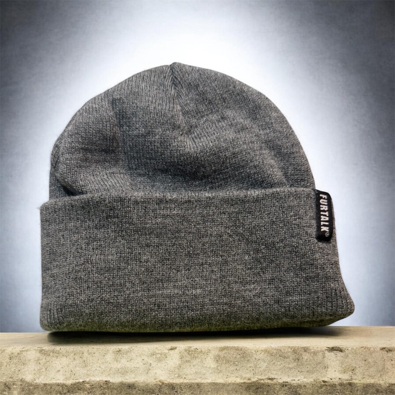Furtalk Toddler Beanie Stocking Cap Grey
