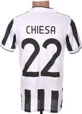 JUVENTUS 2021/2022 HOME FOOTBALL SHIRT ADIDAS SIZE S ADULT CHIESA #22